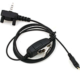 Image of OTTO Engineering One Wire Surveillance 1-Pin Connector Kit w/ In-Line Ergonomic PTT f/ Vertex Standard/Motorola/Yaesu