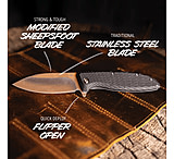 Image of Outdoor Edge Cutlery Brutus 3.3in Folding Knife