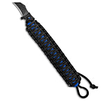 Image of Outdoor Edge Cutlery Outdoor Edge Para Claw Paracord Bracelet Knife Thin Blue Line 1.37 Black SW F39F4C0D
