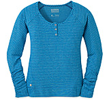 Image of Outdoor Research Mikala Henley Shirt - Women's-Baltic/Typhoon-Medium