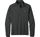 Outdoor Research Echo Quarter Zip - Mens, Storm, 2XL, 2876261288010