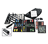 Image of Outside Inside 5 In 1 Roll-up Travel Game Set