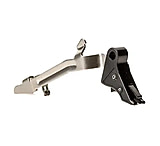 Image of Overwatch Precision TAC Trigger for Glock 43/48, Flat, Type III Hard Anodized, Black/Black, 28322