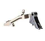 Image of Overwatch Precision TAC Trigger for Glock 43/48, Flat, Type III Hard Anodized, Gun Metal Gray/Black, 28392