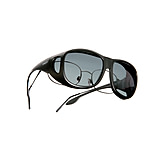Image of OveRxCast L Over-the-Glasses Sunglasses, Black