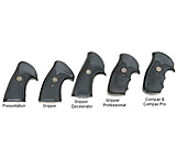 Image of Pachmayr Compact Professional Gun Grips w/ Open Back Strap for S&amp;W, J Frame