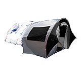 Image of PahaQue TAB Trailer Side Tent - silver/black trim STTAB-B