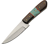Image of Pakistan Hunter Turquoise 4.00 in Stainless Steel Fixed Blade Knife
