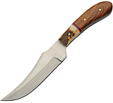 Image of Pakistan Slight Stag Hunter 4.00 in Stainless Steel Fixed Blade Knife