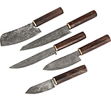 Image of Paladin Japanese Santoku Chef Kitchen Knife Set - 5 Pieces