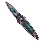 Image of Paragon Warlock Folding Knife Psycho Aluminum 3.9 Psycho Tooth Grind Solid C3F4B662
