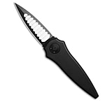Image of Paragon Warlock-X Folding Knife Smooth Black Al 3.9 Two Tone Sorcerer Grind 70067846