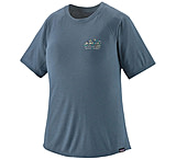 Image of Patagonia Women's Cap Cool Trail Graphic Shirt 1086479A