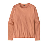 Image of Patagonia Women's Long Sleeve Regenerative Organic Certified Cotton Tee F5949CC6