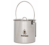 Image of Pathfinder 64oz Bush Pot and Lid Set, Stainless Steel