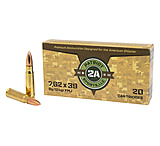 Patriot Sports, USA 7.62x39mm 124 Grain Full Metal Jacket Rifle Ammunition