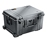 Image of Pelican Pelicase 1620 Blk W/wheels , Pelicase 1610 Black , Pelicase 1650 Blk W/wheels , Pelicase 1600 Black , Pelicase 1600 Silver , Pelicase 1660 Black