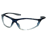 Image of Peltor 3M Tekk Protection Shooting Glasses Clear Lens/Translucent Blue Frame 90596-00000