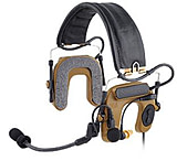 Image of Peltor ComTac IV Hybrid Communication Headset, Single Comm, Flexi Boom Mic