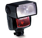 Image of Pentax AF360FGZ Autofocus TTL Flash with Case and (MZ, ZX, PZ, SF Cameras )