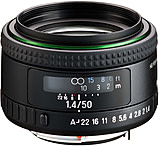 Image of Pentax 50mm HD FA Camera Lens