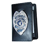 Image of Perfect Fit Book Style Double ID &amp; Badge Case Outside Mount