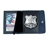 Image of Perfect Fit Duty Leather Badge &amp; ID Case