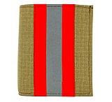 Image of Perfect Fit Firefighter Gold Matrix Recessed Badge Wallet