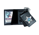 Image of Perfect Fit Four in One Dress Leather Badge &amp; ID Case w/ chain