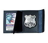 Image of Perfect Fit Recessed Badge &amp; ID Case w/ Velcro Closure
