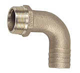 Image of Perko 2&quot; Pipe to Hose Adapter 90 degree Bronze