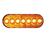 Image of Peterson Lumen-X LED Oval Front And Rear Turn Signal Grommet Mount Kit