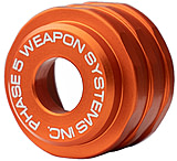 Phase 5 Weapon Systems Inc Low-Drag High Visibility 12 Gauge Shotgun Follower, Orange, Small, 12GSF-ORANGE