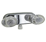 Image of Phoenix Faucets By Valterra Catalina Two Handle 4&quot; Shower Valve With Vacuum Breaker Chrome
