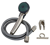 Image of Phoenix Faucets Single Function Handheld Shower Kit With Trickle Shut Off 60&quot; Vinyl Brushed Nickel