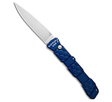 Image of Piranha Knives Piranha 21 Tactical Automatic Knife Blue Aluminum 3.38 Mirror P-21B A64C8085