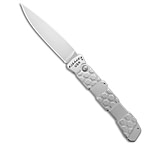Image of Piranha Knives Piranha 21 Tactical Automatic Knife Silver Aluminum 3.38 Mirror P-21S 757D5075