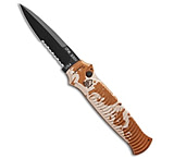 Image of Piranha Knives Piranha Bodyguard Automatic Knife Desert Camo 3.3 Black Serr F00548C6