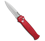 Image of Piranha Knives Piranha Bodyguard Automatic Knife Red 3.3 Stonewash Serr 02646D63