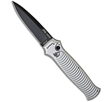 Image of Piranha Knives Piranha Bodyguard Automatic Knife Tactical Silver 3.3 Black Plain D1F837A5