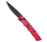 Image of Piranha Knives Piranha Crossfire Automatic Knife Pink Aluminum 3.1 Black P-23PKT D0545833