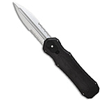 Image of Piranha Knives Piranha Excalibur D/A OTF Automatic Knife Black 3.2 Stonewash Serr BAF51CEC