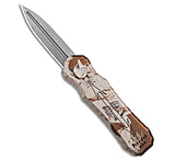 Image of Piranha Knives Piranha Excalibur OTF Auto Knife Desert Camo 3.2 Stonewash Plain 68E98C0C