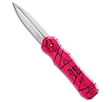 Image of Piranha Knives Piranha Excalibur OTF Automatic Knife Pink 3.2 Stonewash 1F99D31E