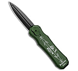Image of Piranha Knives Piranha Green Excalibur OTF Knife Double Action Automatic 3.2 Black 7EB43C6E