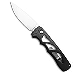 Image of Piranha Knives Piranha MagnaRaptor Automatic Knife Black Aluminum 3.4 Mirror 86CF72BE