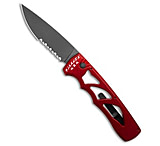 Image of Piranha Knives Piranha MagnaRaptor Automatic Knife Red Aluminum 3.4 Black Serrated B132992E