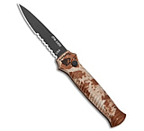 Image of Piranha Knives Piranha Mini-Guard Automatic Knife Desert Camo Aluminum 2.9 Black Serr D3E9E68E