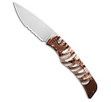 Image of Piranha Knives Piranha Paradox Automatic Knife Camo Aluminum 3.1 Mirror Serrated P-24CS AA706FAB