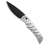 Image of Piranha Knives Piranha Paradox Automatic Knife Silver Aluminum 3.1 Black P-24ST 89A8E9A7